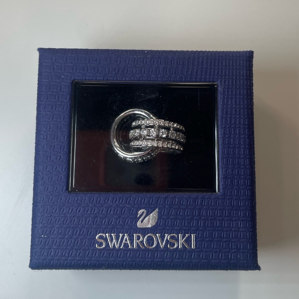 Swarovski Double Circle Crystal Pendant